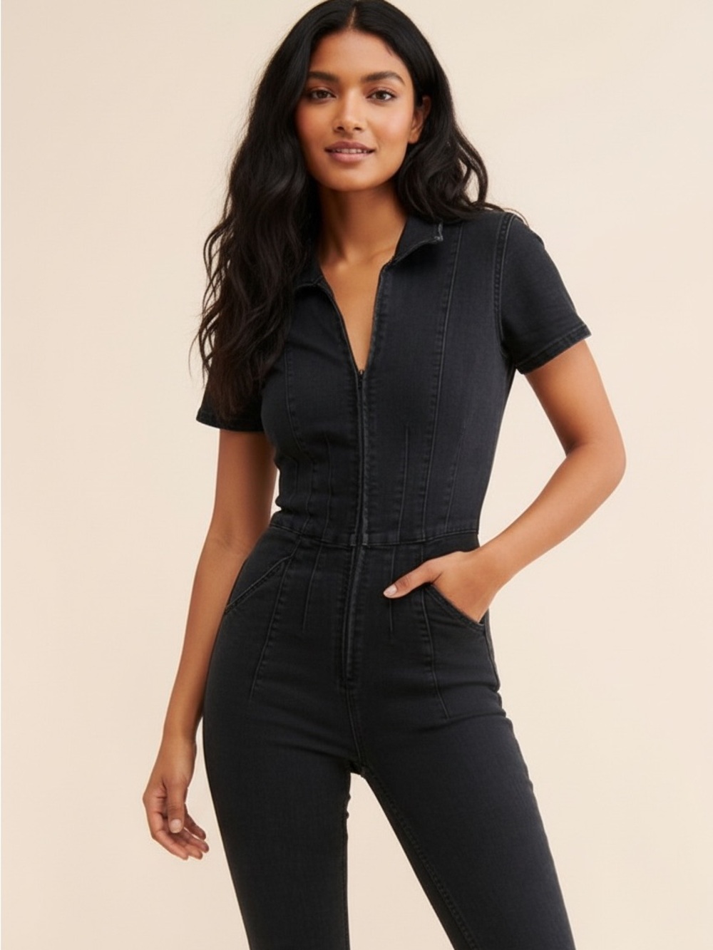 Free People Jayde Flare Jumpsuit